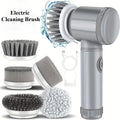 Wireless Electric Spin Cleaning Brush with 5 Heads - PrimeNest
