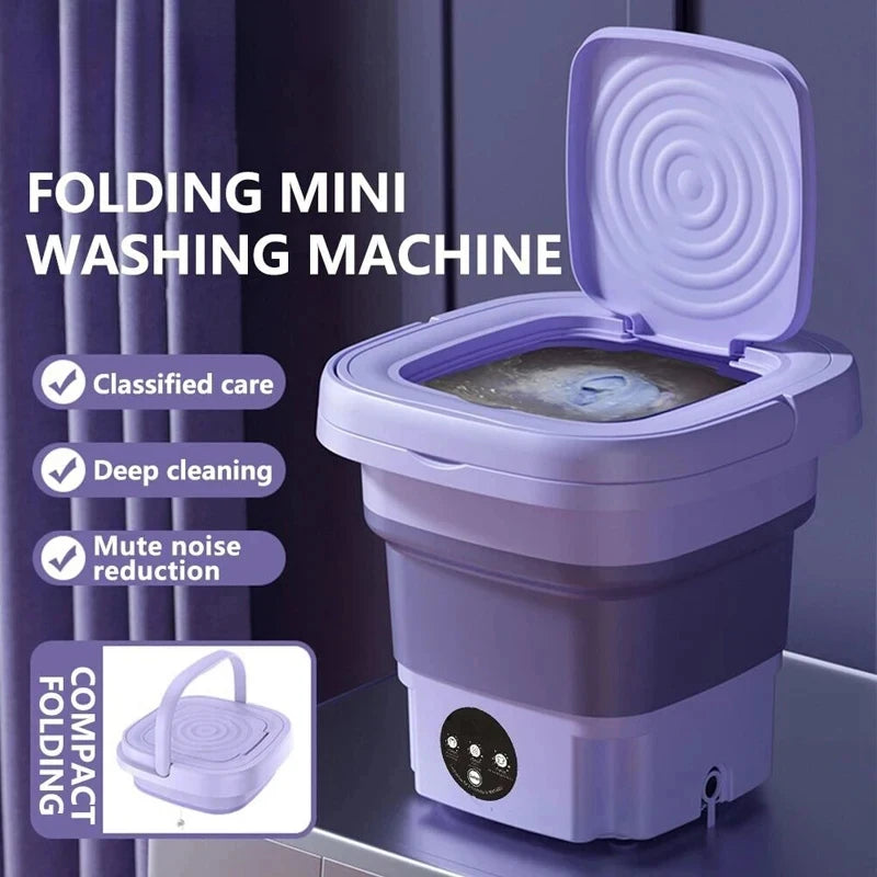 Portable Folding Mini Washing Machine - PrimeNest
