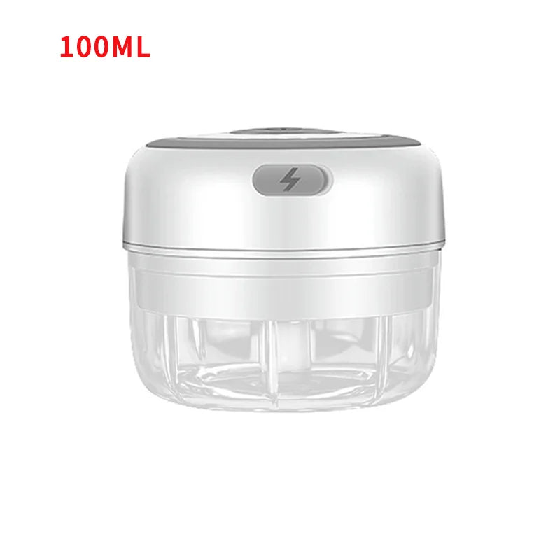 Electric Meat Grinder & Garlic Crusher – Mini USB Food Chopper