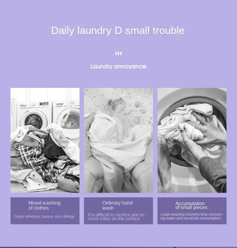 Portable Folding Mini Washing Machine - PrimeNest