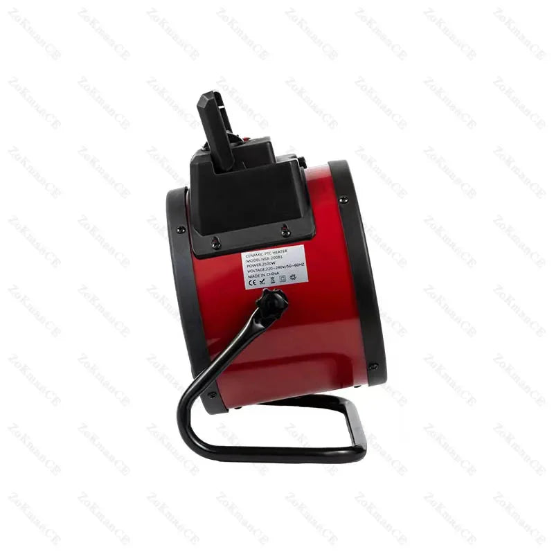 Portable Industrial Electric Heater Blower – 3500W PTC Ceramic Heating, 3-Gear Adjust, Overheat Protection