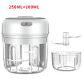 Electric Meat Grinder & Garlic Crusher – Mini USB Food Chopper