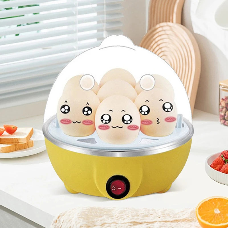 Automatic Egg Cooker Machine – 7-Egg Steamer & Boiler