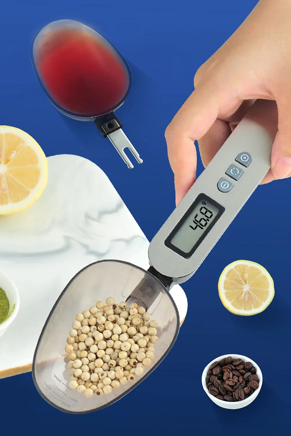 Scale Measuring Tools and Weight Tool Kitchen Measuring Spoons Electronic Digital Measurement and Scales Milk Dosing Utensils