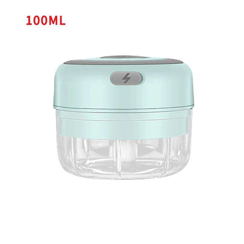 Electric Meat Grinder & Garlic Crusher – Mini USB Food Chopper