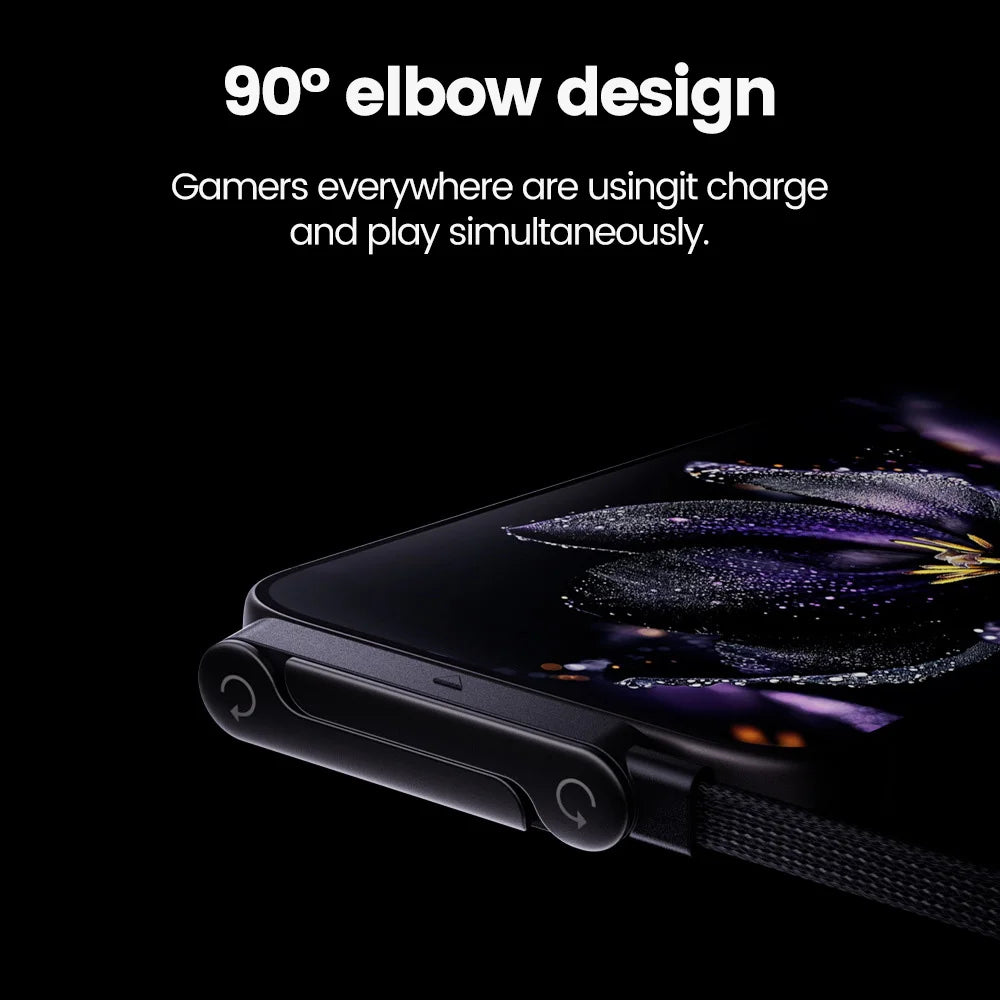65W USB-C Fast Charging Cable with Phone Holder - PrimeNest