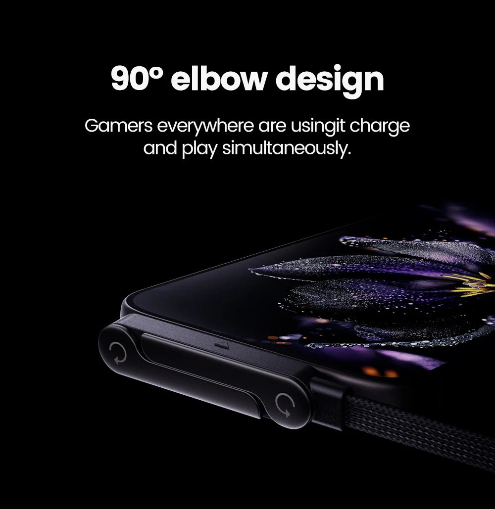 240W USB-C Charging Cable with Foldable Phone Stand - PrimeNest