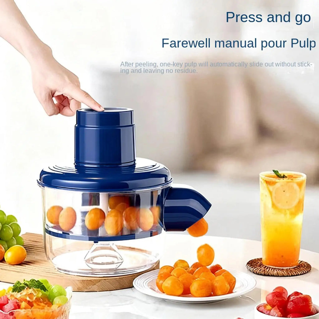 Electric Fruit Peeler Rechargeable Peeling Machine Portable Grape/tomato/Garlic Peeler Fruit Peeling Knife Tools