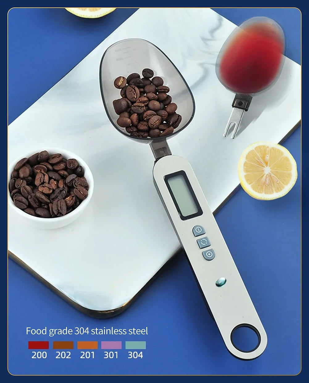 Scale Measuring Tools and Weight Tool Kitchen Measuring Spoons Electronic Digital Measurement and Scales Milk Dosing Utensils