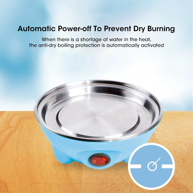 Automatic Egg Cooker Machine – 7-Egg Steamer & Boiler