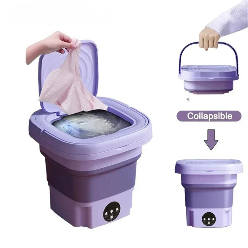 Portable Folding Mini Washing Machine - PrimeNest