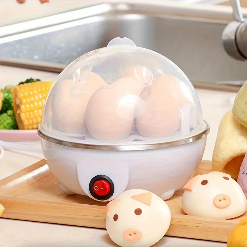 Automatic Egg Cooker Machine – 7-Egg Steamer & Boiler